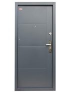 Antracit Modern matt acél HiSec biztonsági bejárati ajtó