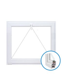  egyszárnyú, bukó műanyag ablak